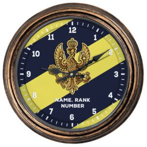 Personalised Kings Hussars 14th 20th Military Wall Clock AC73