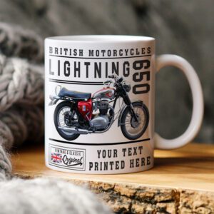 Personalised BSA Lightning 650 Motorcycle Mug VBM03
