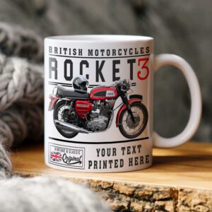 Personalised BSA Rocket 3 Motorcycle Mug VBM04