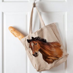 Brown Horse Tote Bag KDT07