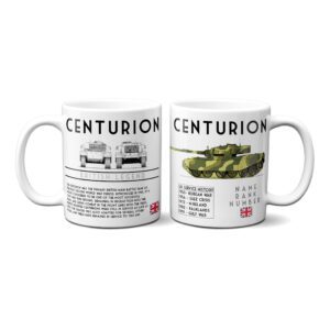 Personalised Centurion Tank Military Mug BPM10
