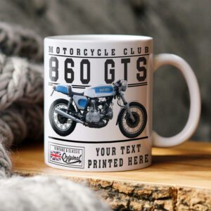Personalised Ducati 860 GTS Motorcycle Mug VBM08