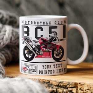 Personalised Honda RC51 Motorcycle Mug VBM19