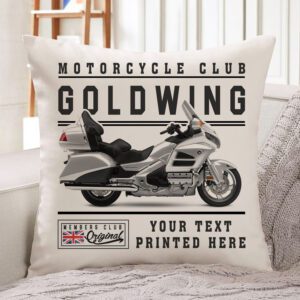 Personalised Honda Goldwing Motorcycle Cushion Cover VBC18