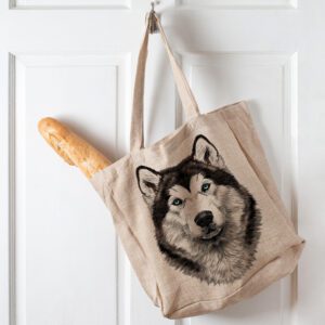 Husky Dog Tote Bag KDT23