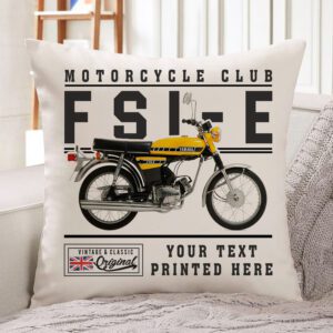 Personalised Yamaha FSI-E Motorcycle Cushion Cover VBC41