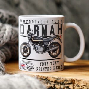 Personalised Ducati Darmah Motorcycle Mug VBM11