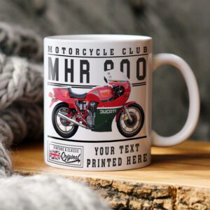 Personalised Ducati MHR 900 Motorcycle Mug VBM09