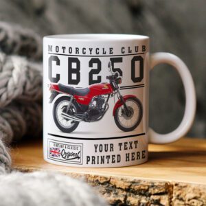 Personalised Honda CB250 Motorcycle Mug VBM62