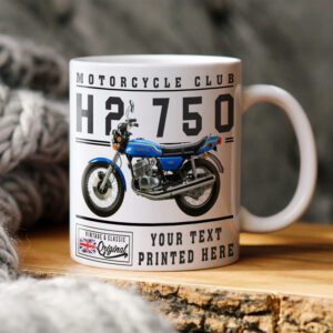 Personalised Kawasaki H2 750 Motorcycle Mug VBM20