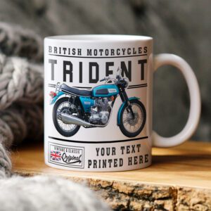 Personalised Triumph Trident Motorcycle Mug VBM40