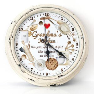 Personalised Baking Kitchen Clock KRC46