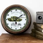 Personalised Centurion Tank Military Wall Clock Veteran Home Decor Army Gift