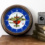Personalised Halifax Military Wall Clock Veteran Home Decor Army Gift