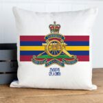 Personalised Royal Artillery Military Cushion Cover