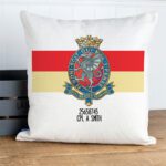 Personalised Royal Wessex Yeomanry Military Cushion Cover