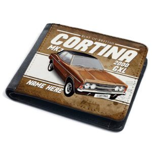 Personalised Ford Cortina MK3 2000 GXL Classic Car Wallet CL12