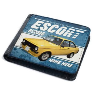 Personalised Ford Escort RS2000 MK2 Classic Car Wallet CL15