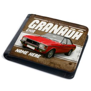 Personalised Ford Granada Ghia Classic Car Wallet CL17