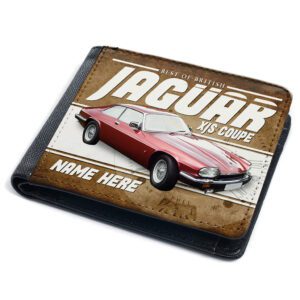 Personalised Jaguar XJS Coupe Classic Car Wallet CL23