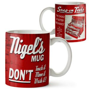 Personalised Snap On Tools Garage Mug OCM09