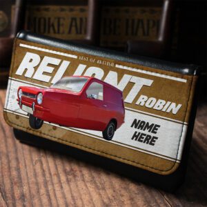 Personalised Reliant Robin Classic Car Tobacco Pouch CLP43