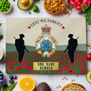 Personalised Royal Army Chaplains Dept Military Chopping Board VPCH23