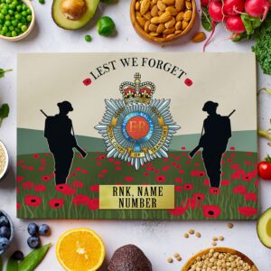 Personalised Royal Corps of Transport Military Chopping Board VPCH31