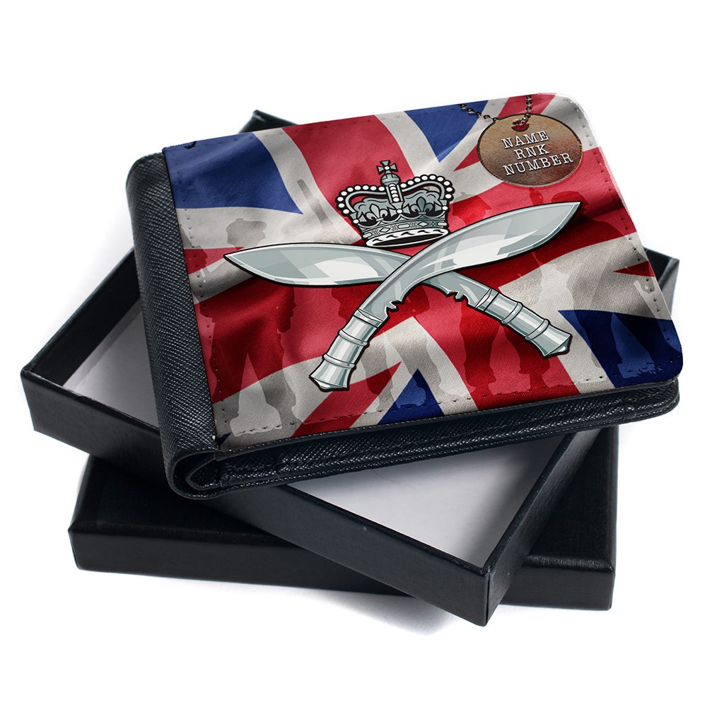 Personalised Royal Gurkha Rifles Military Wallet MUW55 - Image 2