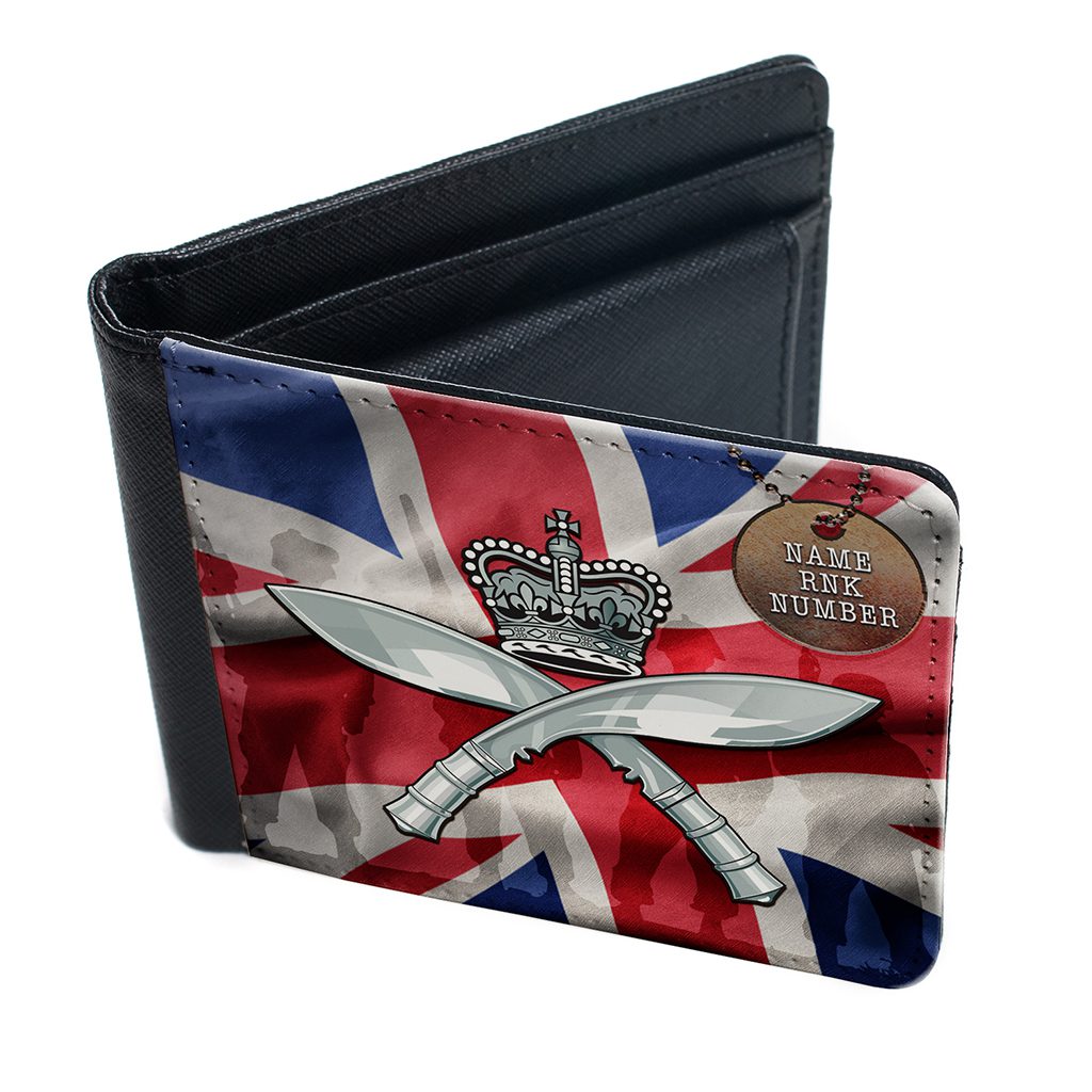 Personalised Royal Gurkha Rifles Military Wallet MUW55 - Image 3