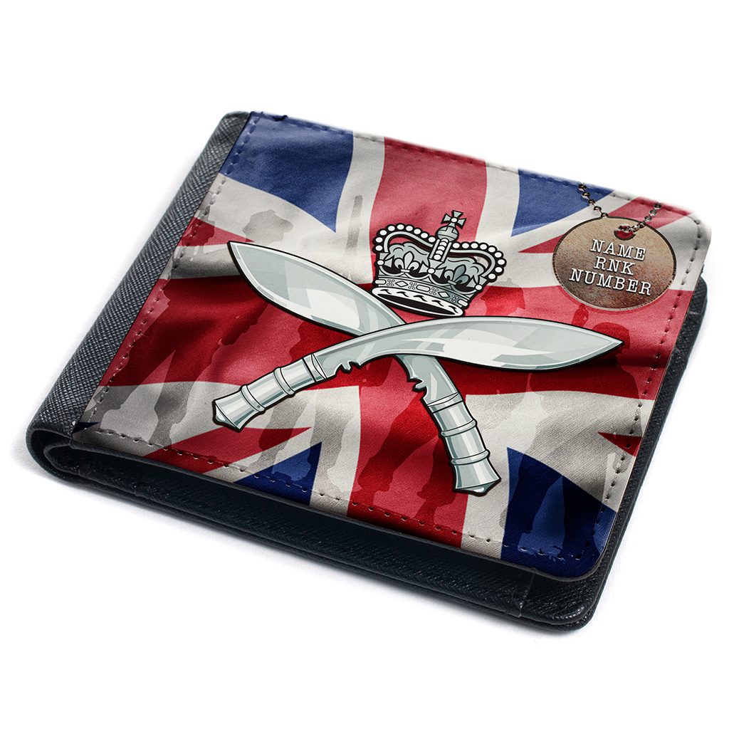 Personalised Royal Gurkha Rifles Military Wallet MUW55 - Image 6