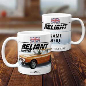 Personalised Reliant Scimitar Classic Car Mug CM45