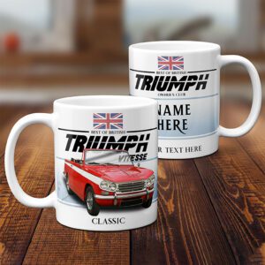 Personalised Triumph Vitesse Classic Car Mug CM57