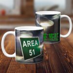 Area 51 Alien UFO Mug