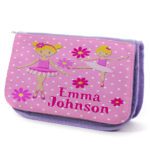 Ballerina Dance Kids Purple Pencil Case