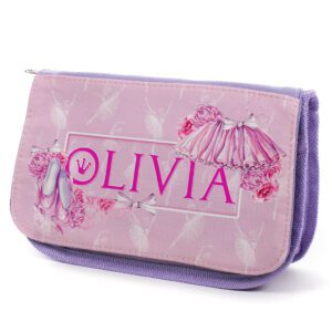 Ballet Dance Kids Purple Pencil Case