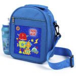 Personalised Kids Boys Lunch Bag Space Robot