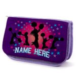 Cheerleader Dance Kids Purple Pencil Case