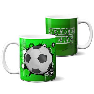 Football Pitch Personalised Mug