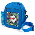 Personalised Kids Boys Lunch Bag Football