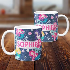 Personalised Mermaid Mug KKM39