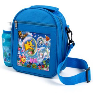 Personalised Kids Boys Lunch Bag Pokemon