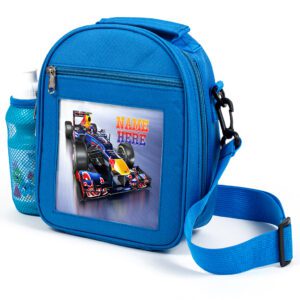 Personalised Kids Boys Lunch Bag Race Car