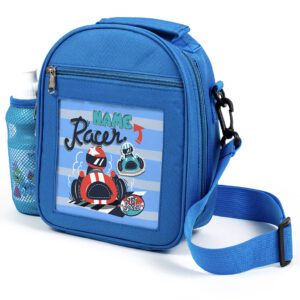 Personalised Kids Boys Lunch Bag Race Car