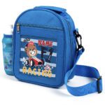 Personalised Kids Boys Lunch Bag Race Car Bear