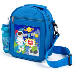 Personalised Kids Boys Lunch Bag Space Astronaut