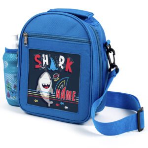 Personalised Kids Boys Lunch Bag Shark