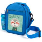 Personalised Kids Boys Lunch Bag Cute Sloth