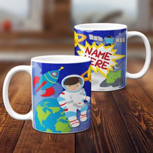 Astronaut Cartoon Space Mug