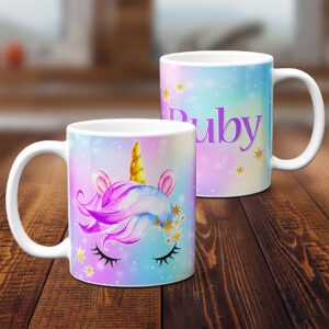 Personalised Unicorn Mug KKM41